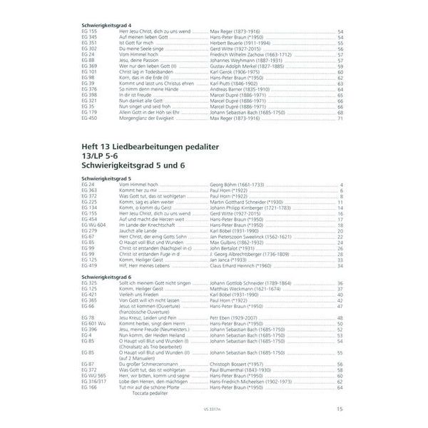 Strube Verlag Orgel spielen mit Hand und Fu