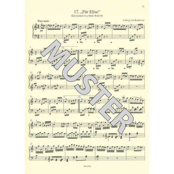 Brenreiter Easy Classics for Piano