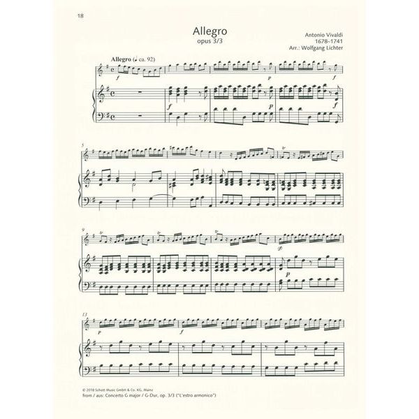 Schott Easy Concert Pieces Violin 3