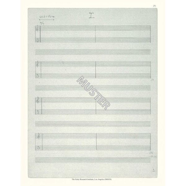 Edition Peters Cage 4'33''