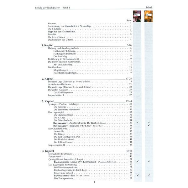 Weinberger Musikverlag Schule Der Rockgitarre 1