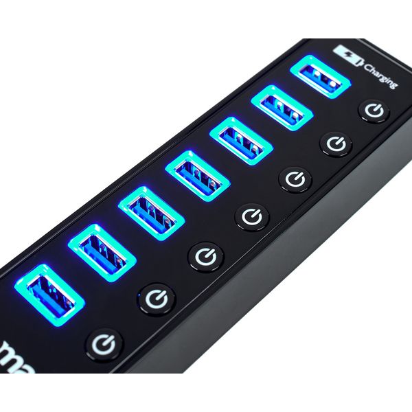 Thomann 7+1 Port USB 3.0 Hub