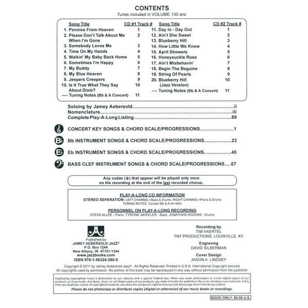 Jamey Aebersold Pennies from Heaven