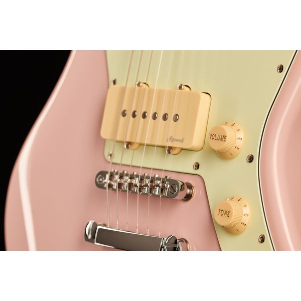 Harley Benton JA-60CC Shell Pink Bundle