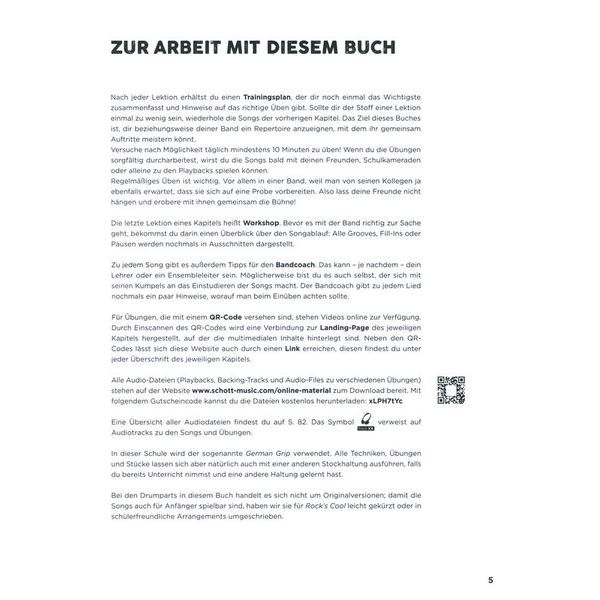 Schott Rock's Cool Drums 1