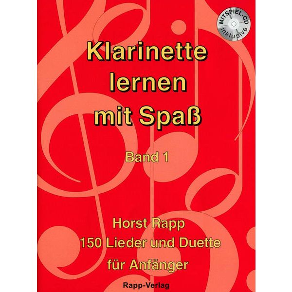 Horst Rapp Verlag Klarinette lernen mit Spa 1