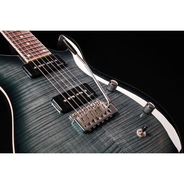 Harley Benton CST-24T P90 Black Flame