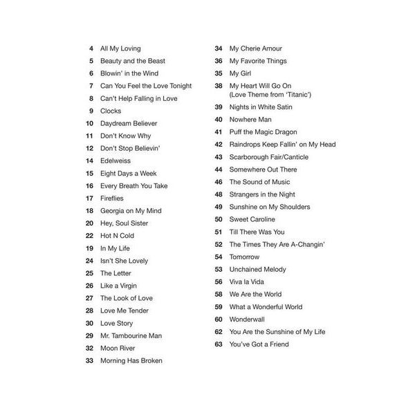 Hal Leonard Easy Pop Melodies Cello