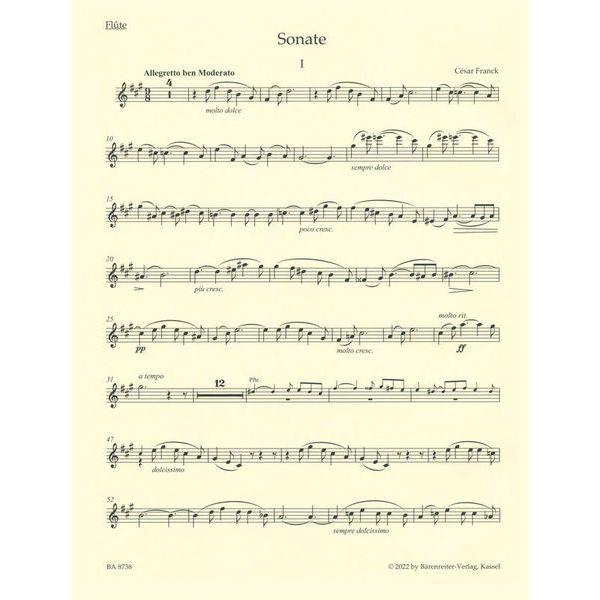Brenreiter Franck Sonate