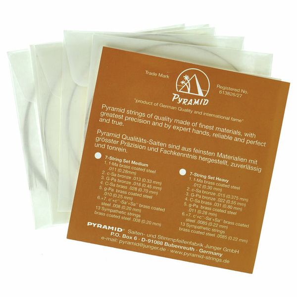 Pyramid H673/17 Heavy Sitar Strings