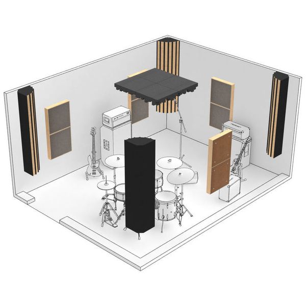 t.akustik Rehearsal Room Set S Prof.