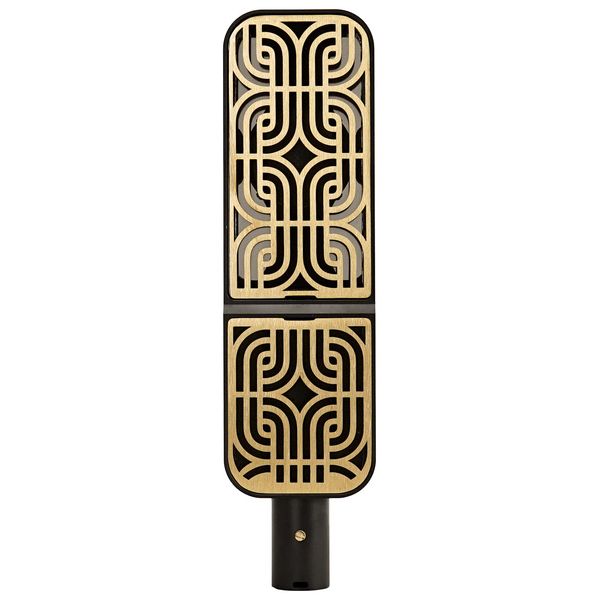 Ohma World Motif Ribbon Black & Brass