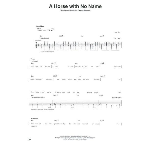 Hal Leonard Looper Pedal Songbook