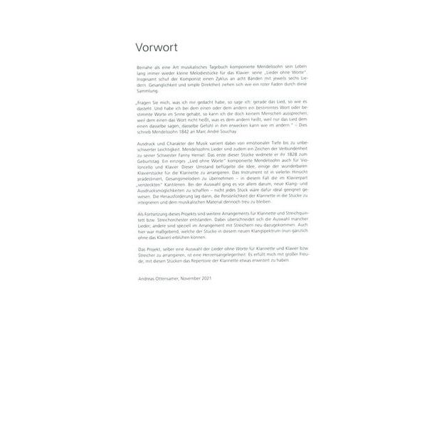 Universal Edition Mendelssohn Lieder ohne Worte