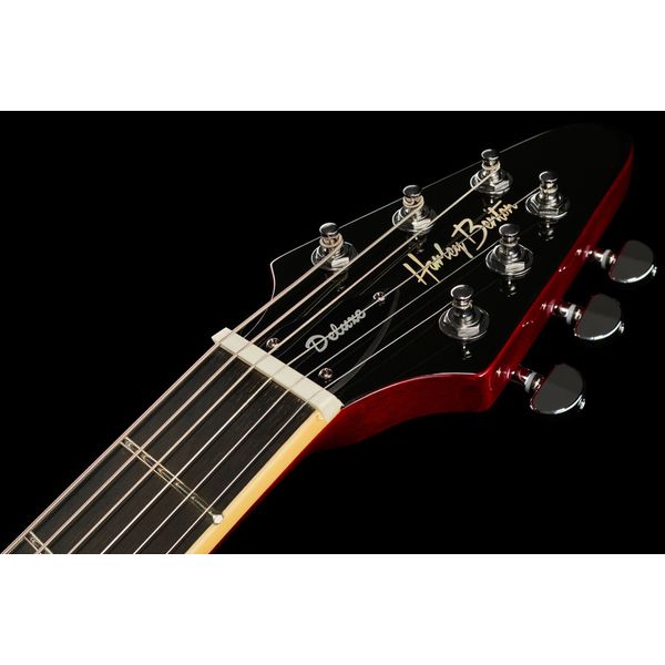 Harley Benton BM-75 Trans Red Deluxe Series