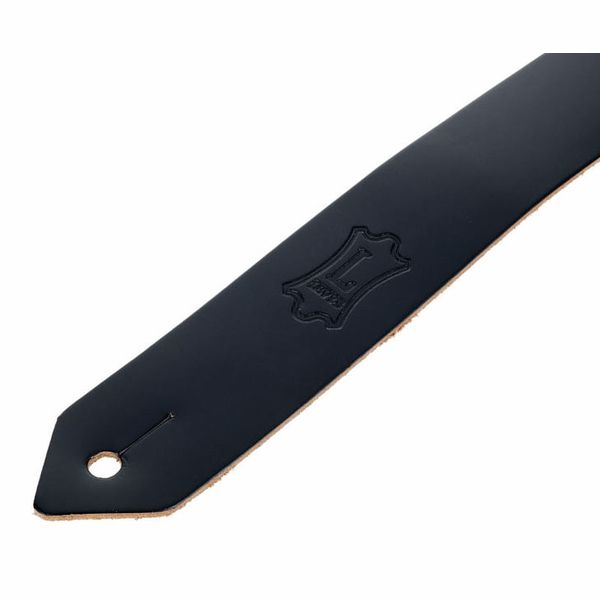Levys Leather Strap 1,5" BK
