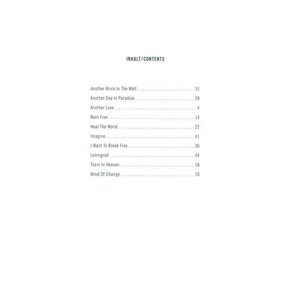 Holzschuh Verlag Songs for Freedom Akkordeon