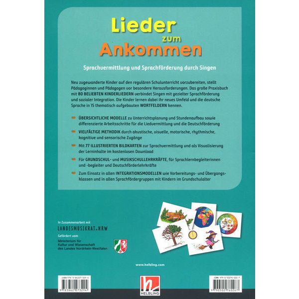 Helbling Verlag Lieder zum Ankommen