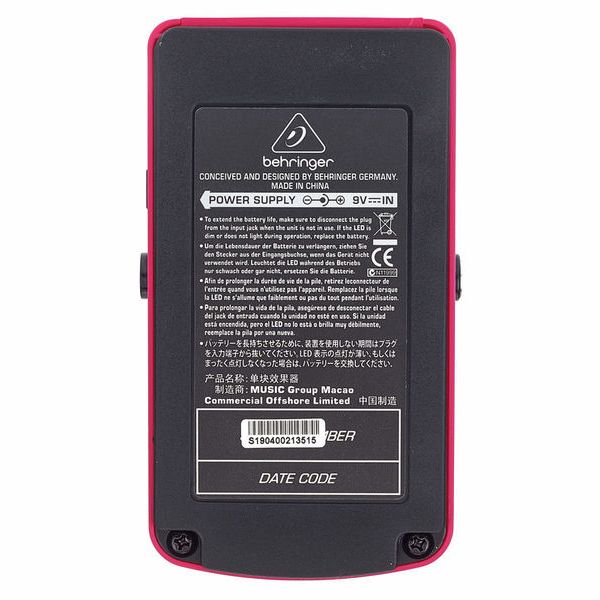 Behringer HM300 Heavy Metal Distortion