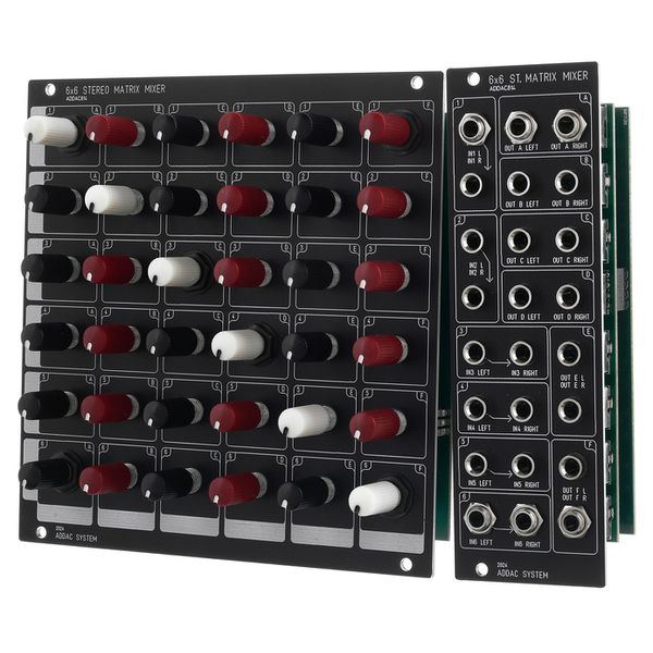 ADDAC 814 6x6 Stereo Matrix Mixer