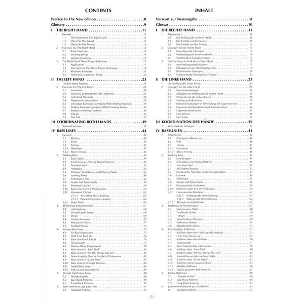 Advance Music Jazz Bass Compendium