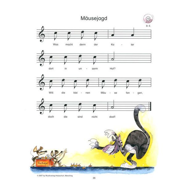 Holzschuh Verlag Jede Menge Flötentöne 1 + CD