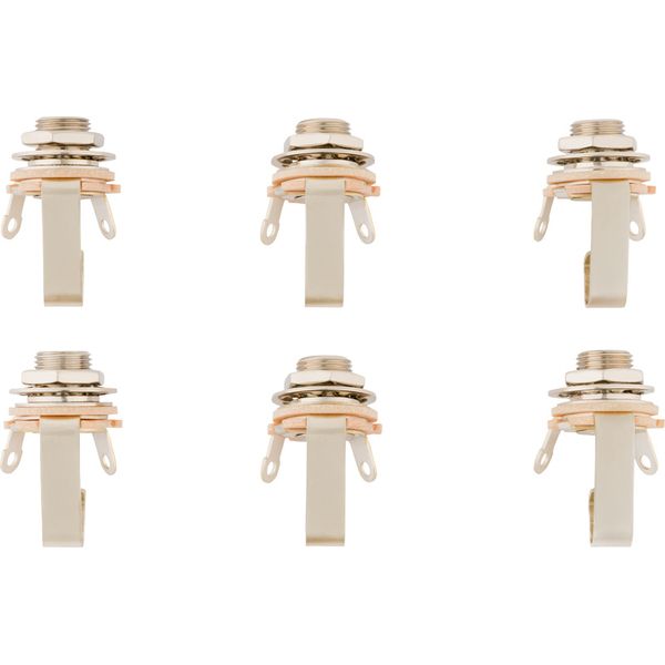 Fender 1/4" Mono Jack 6 Pack