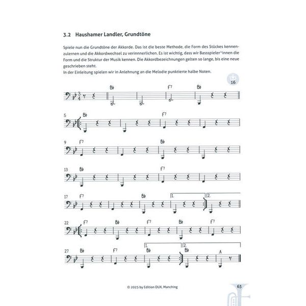 Edition Dux Tuba in der Volksmusik