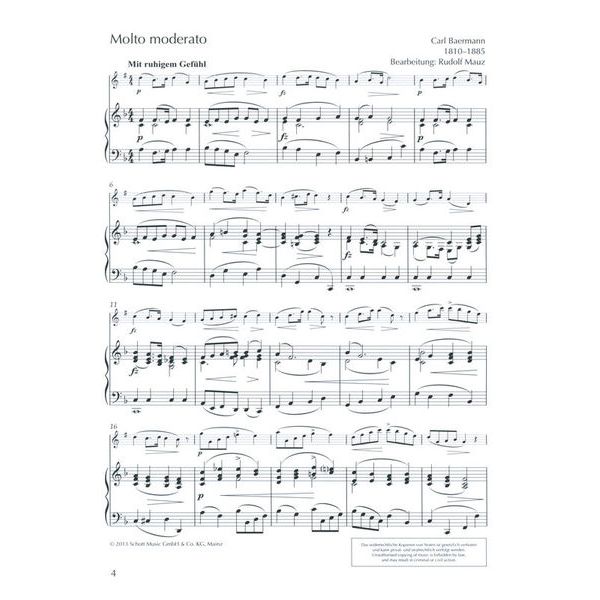 Schott Klarinette Hobby Konzertband