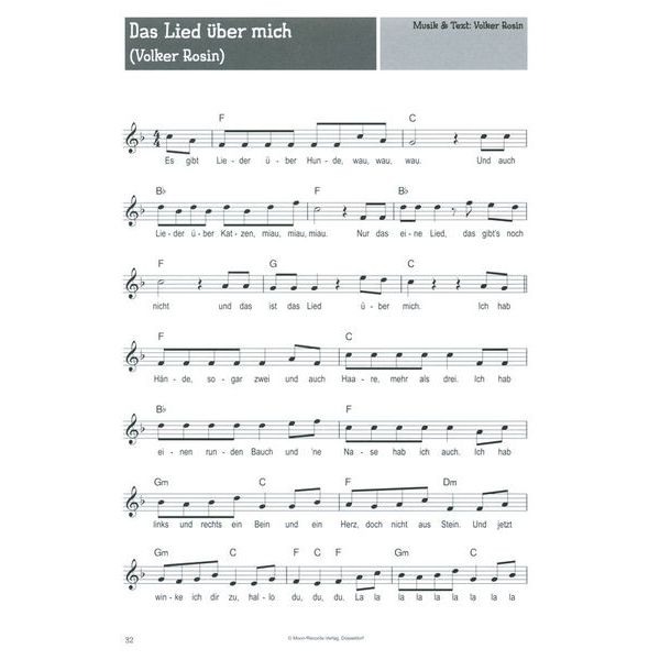 Bosworth 100 Kinderlieder Blockflöte