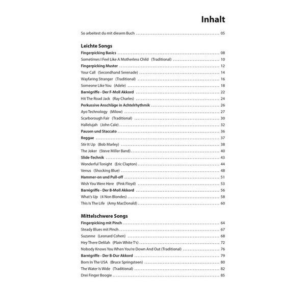 Hage Musikverlag Let's Play Guitar 2