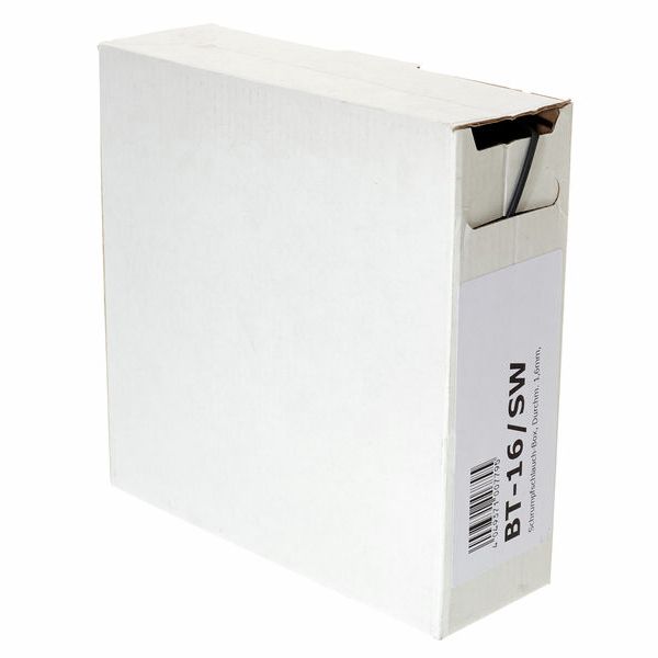 Sommer Cable Shrinktube Box 1,6mm black