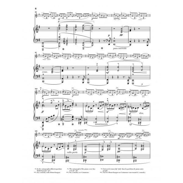 Henle Verlag Elgar Violinsonate op. 82