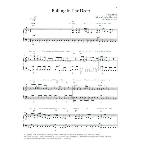 Holzschuh Verlag Pop Rock Classics Accordion 2