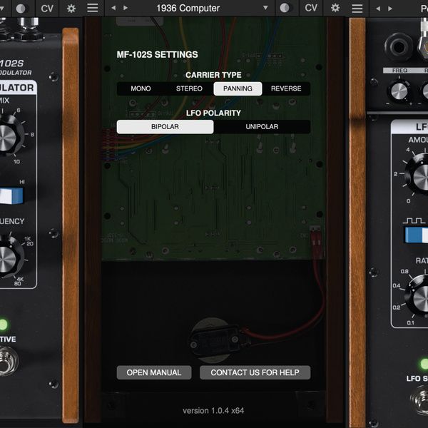 Moog MF-102S Ring Modulator Plugin