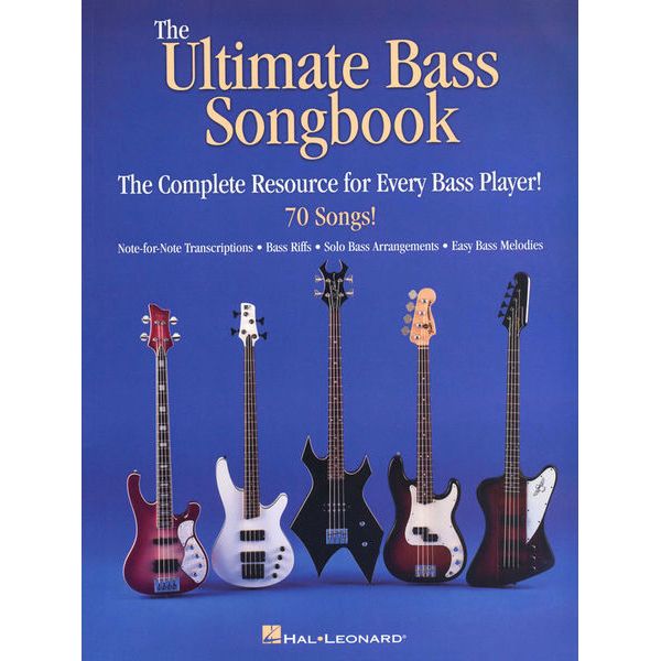 Hal Leonard The Ultimate Bass Songbook