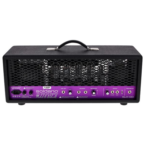 Soldano SLO 100 LTD Purple Panel Head
