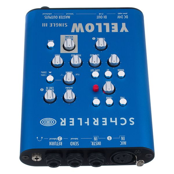 Schertler Yellow Single Pre-Amplifier