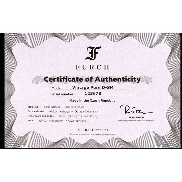 Furch Vintage Pure D-SM a