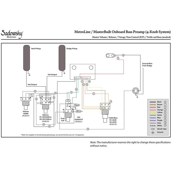 Sadowsky MetroLine JJ 4 LTD 2023 MRS