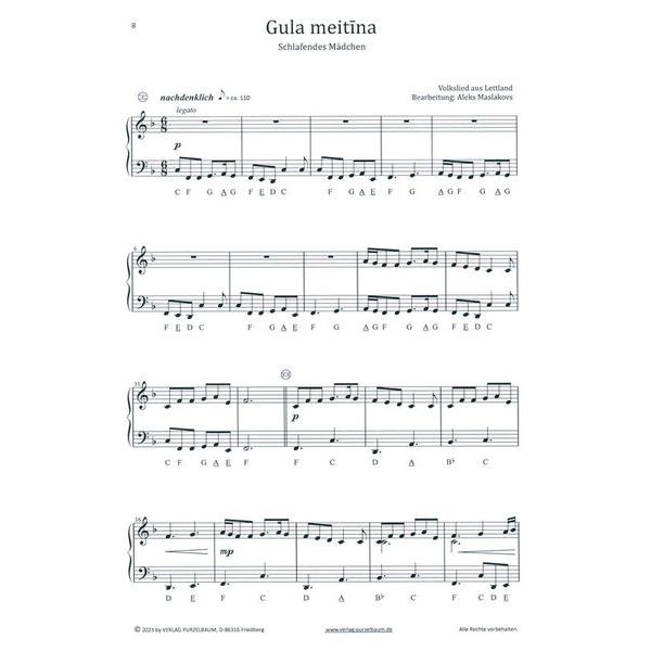 Purzelbaum Verlag Folklore aus Lettland