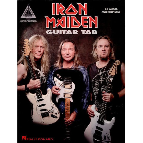 Hal Leonard Iron Maiden 25 Metal Master