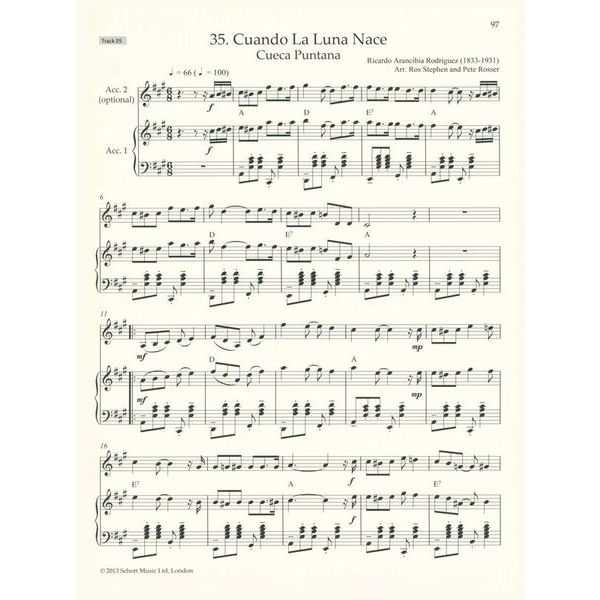 Schott Tango Folk Accordion