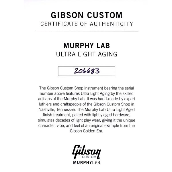 Gibson SG 63 Special LightningBarULA