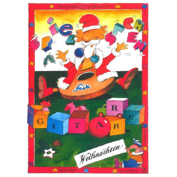 Ricordi Spielsachen Gitarre Weihnacht
