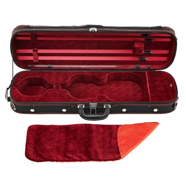 Petz 2122VN Violin Case 4/4 BK/RD