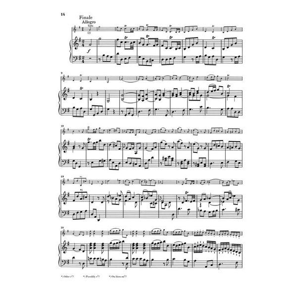 Henle Verlag Haydn Violinkonzert G-Dur