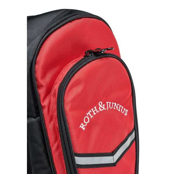 Roth & Junius CSB-01 1/2 BK/RD Cello Bag