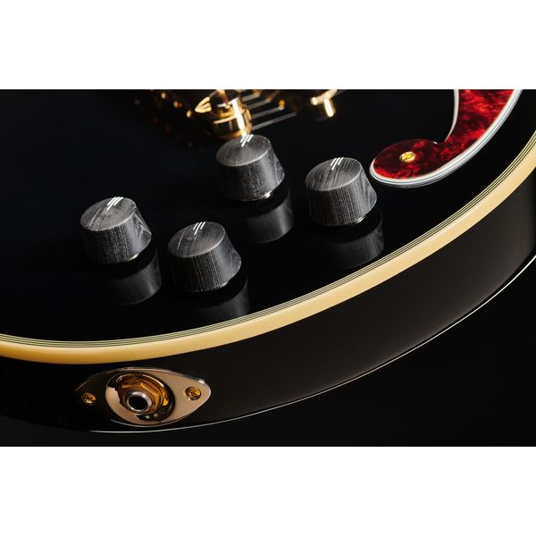 DAngelico DLX Atlantic Bariton Solid BLK