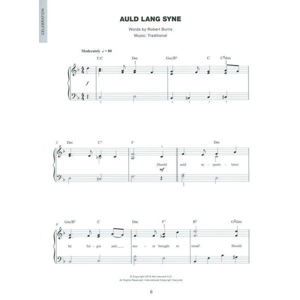 Hal Leonard The Big Black Easy Piano